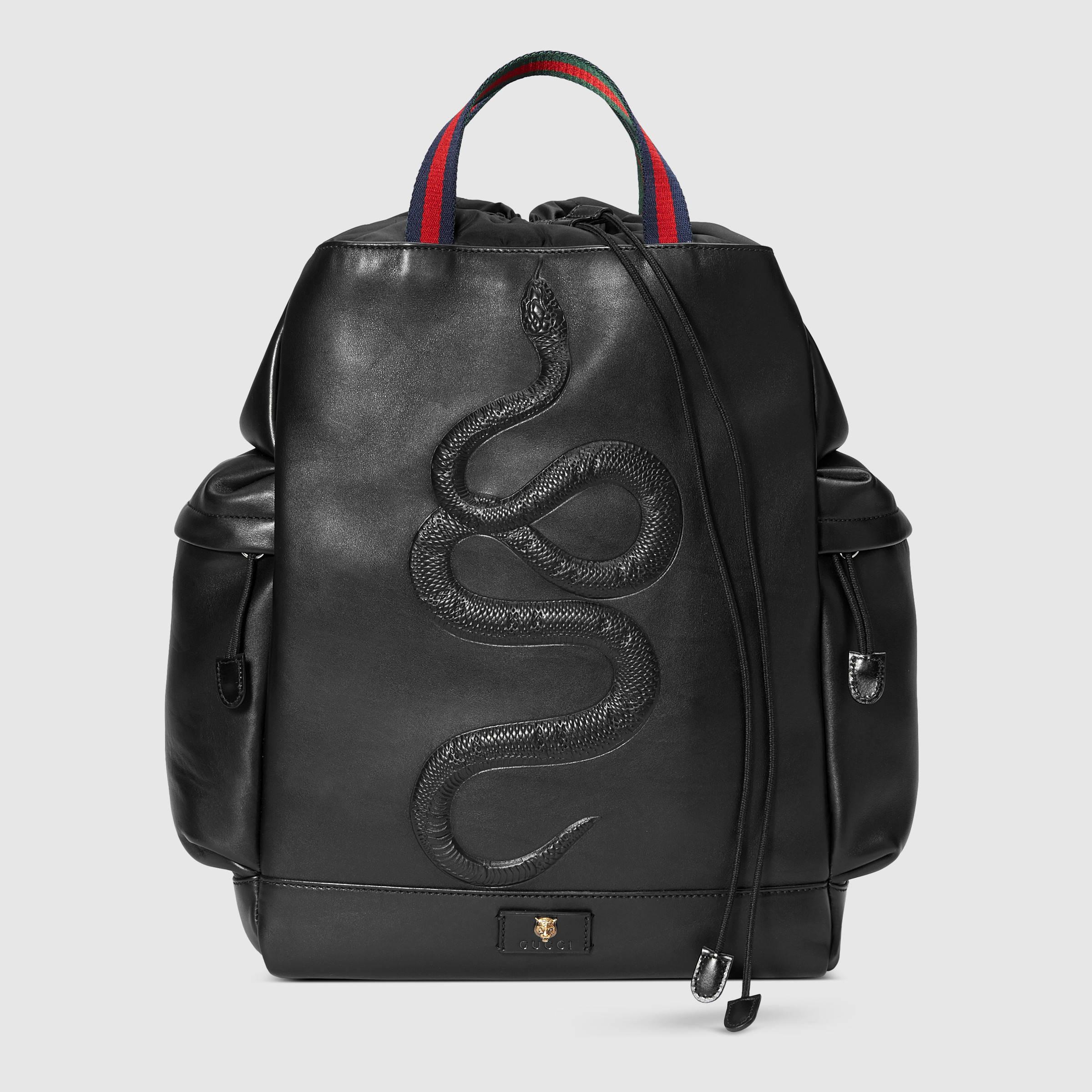 gucci snake man bag